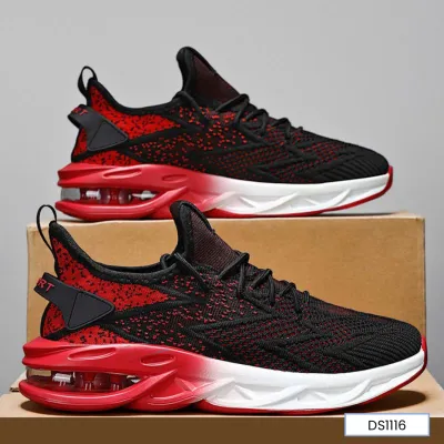 PEAK MOTION RED RUNNING SHOE